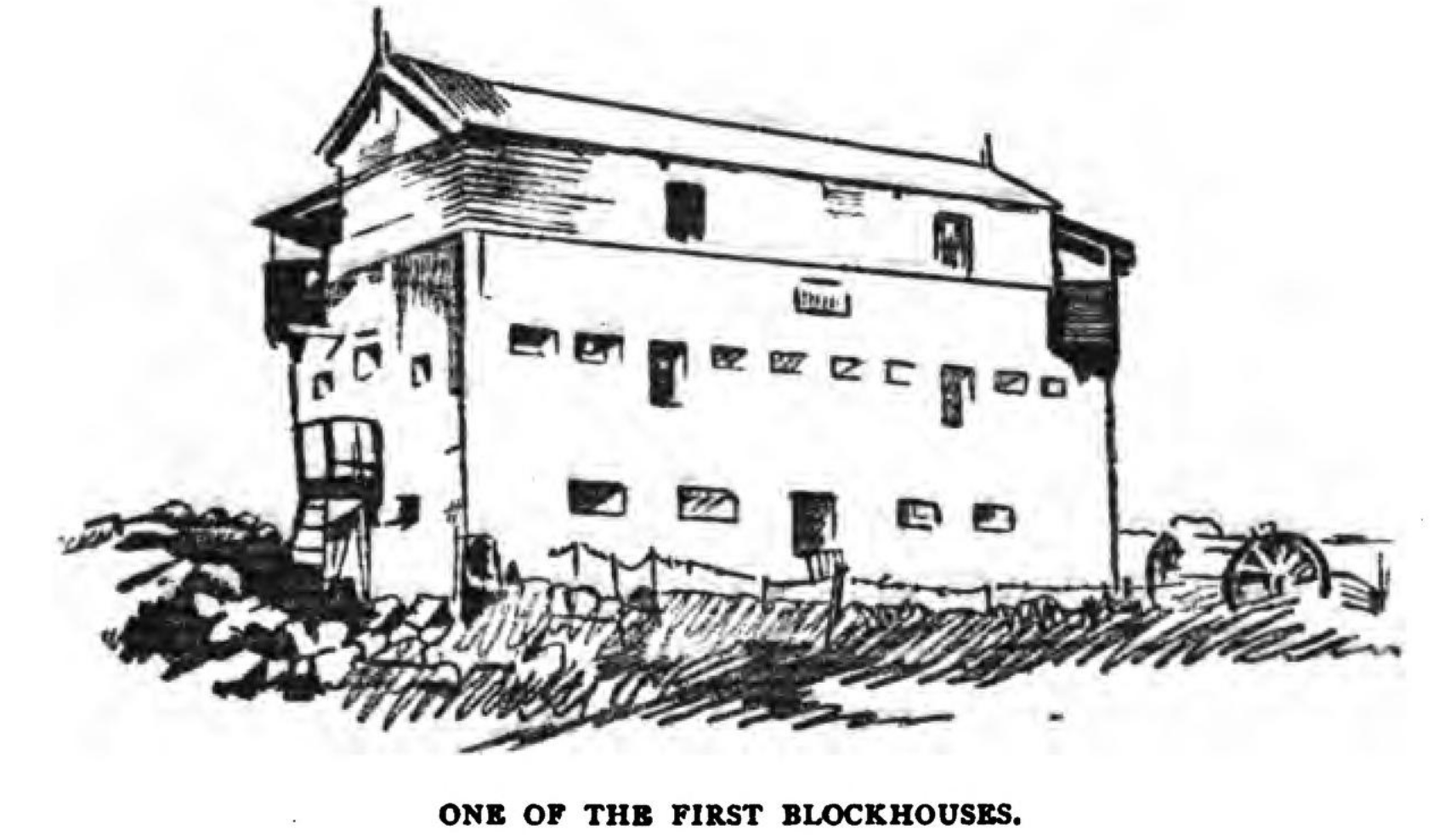 Fort Opperman - Opperman's Kraal - One of the first blockhouses erected