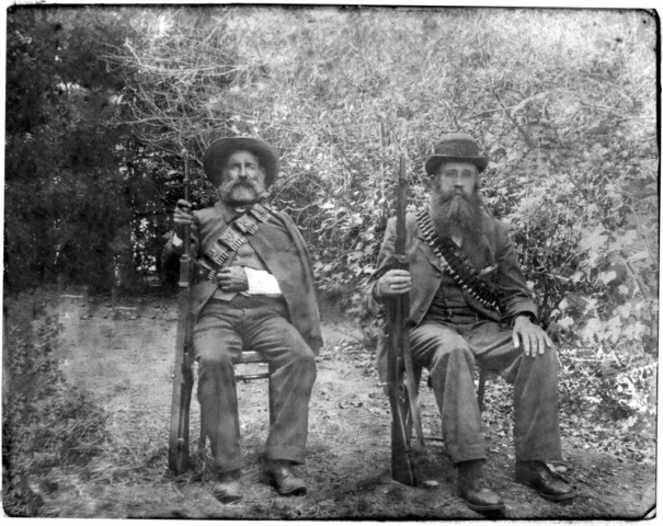 Foto Genl De La Rey en Kmdt JA Joubert