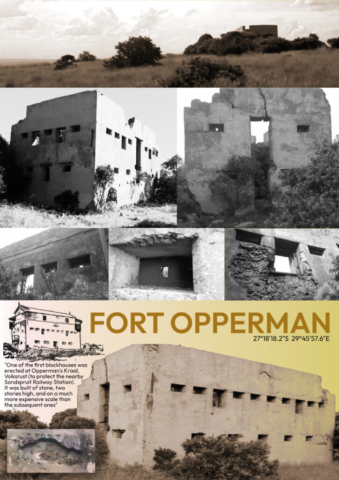 Fort Opperman, Oppermanskloof, Sandspruit, Volksrust